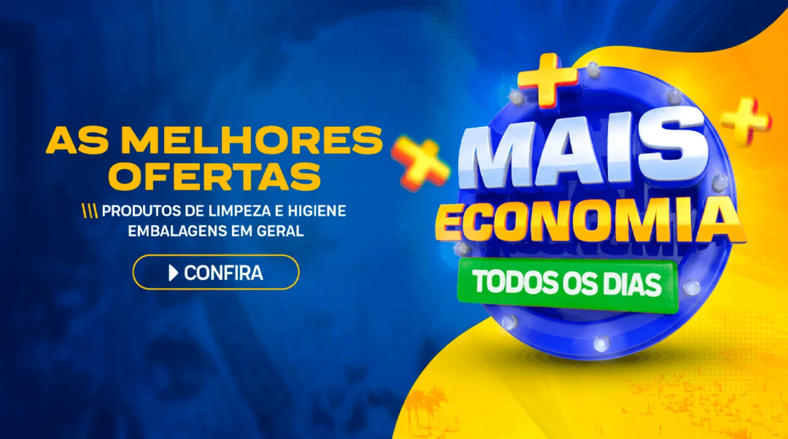As melhores ofertas — produtos de limpeza e embalagens