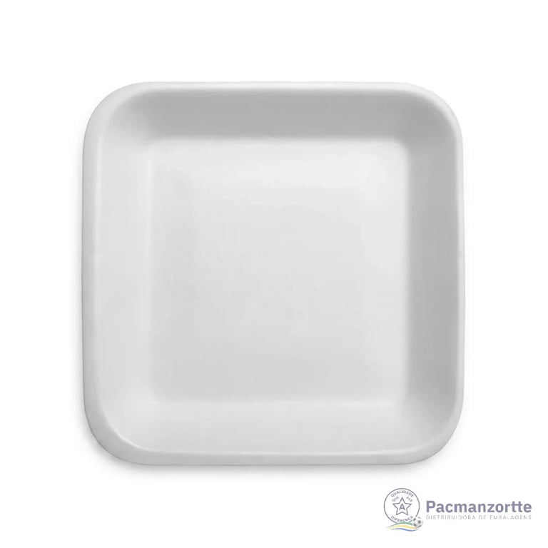 Bandeja de Isopor 1R Tam. 15 x 15 cm Copobras