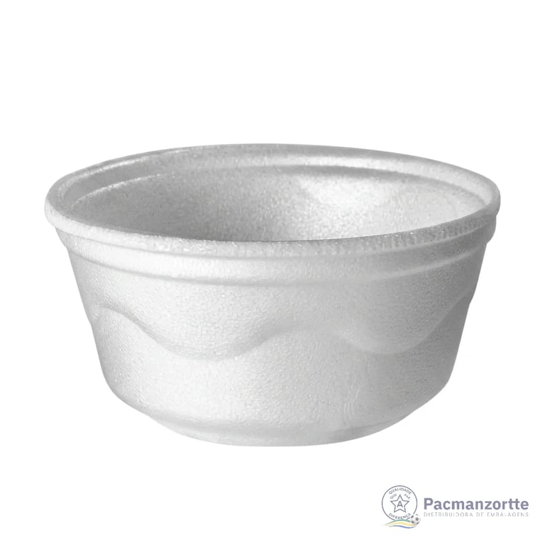 Pote de Isopor 500ml sem Tampa Copobrás - Caixa c/ 300 unidades miniatura 1