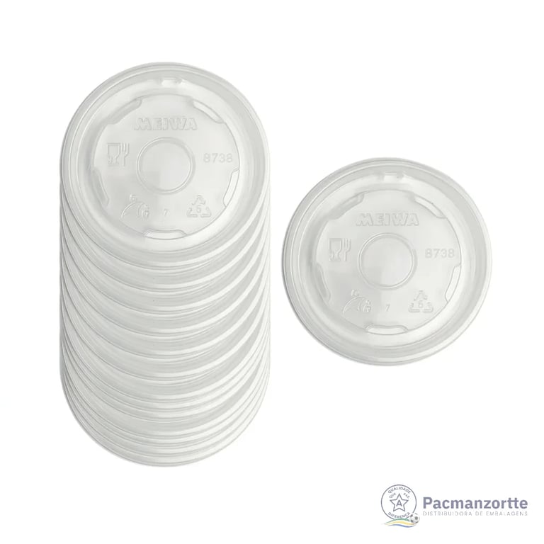 Tampa de Isopor 100ml Meiwa miniatura 1