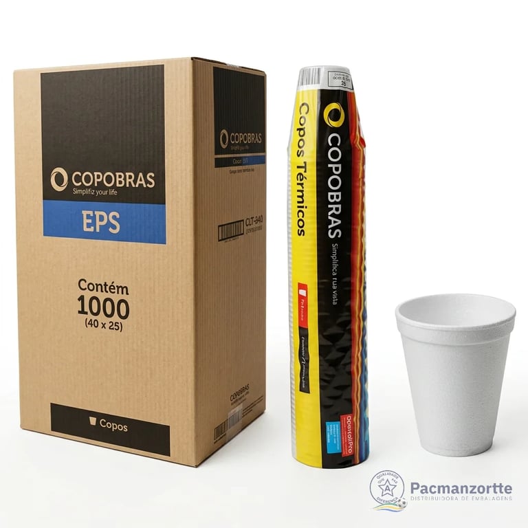 Copo de Isopor 120ml Copobras miniatura 4