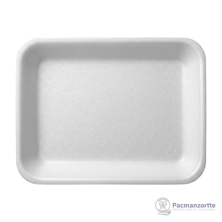 Bandeja de Isopor 3R Tam. 23,5 x 18 cm Totalplast miniatura 1