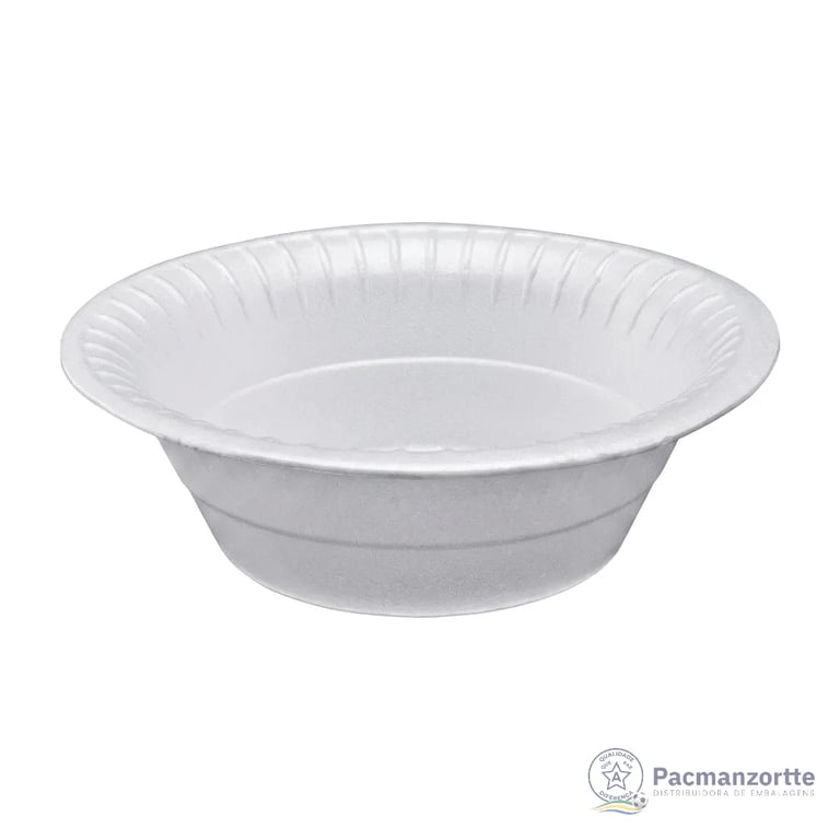 Pote de Isopor Bp 15F Prato Fundo 300ml S/Tampa Braspack miniatura 1