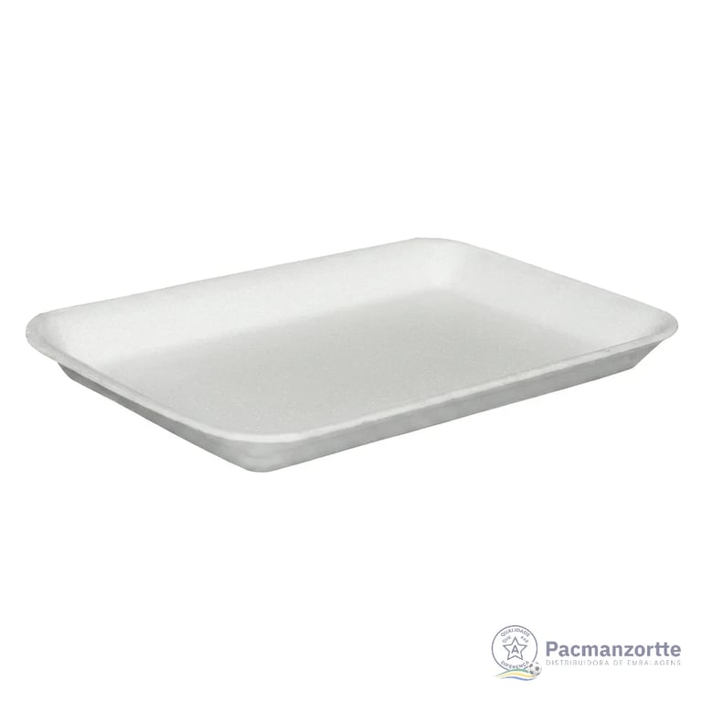 Bandeja de Isopor 2R Tam. 21 x 14 cm Spumapac