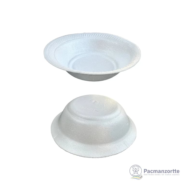 Pote de Isopor Bp 15F Prato Fundo 300ml S/Tampa Braspack miniatura 3