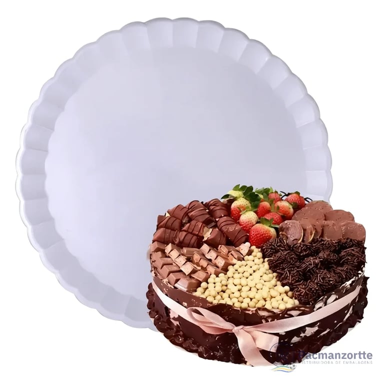 Prato de Isopor Florado 19cm Ultra - Fardo c/ 200 unidades miniatura 2