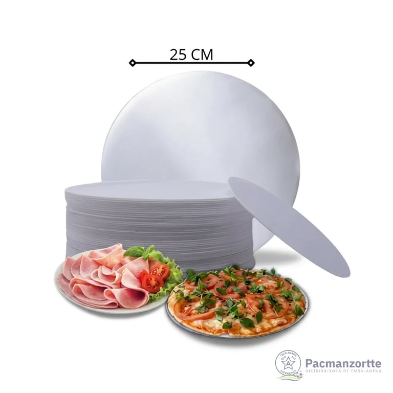 Disco de Isopor 25 cm Totalplast - Pacote c/ 200 unidades miniatura 1