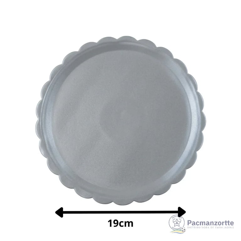 Prato de Isopor Florado 19cm Ultra - Fardo c/ 200 unidades miniatura 3