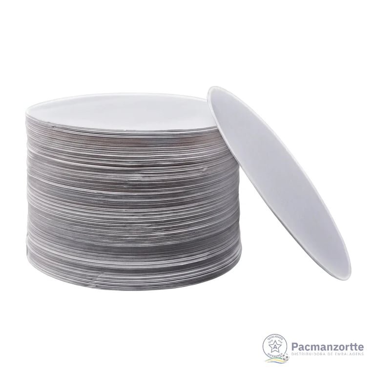 Disco de Isopor 15 cm Spumapac - Pacote c/ 200 unidades miniatura 1